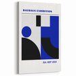 Bohemian Wall Art | Bauhaus Exhibition 1919 Boho Canvas | Geometric Decor
