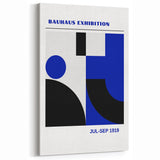 Bohemian Wall Art | Bauhaus Exhibition 1919 Boho Canvas | Geometric Decor