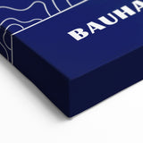 Bohemian Wall Art | Bauhaus Exhibition 1923 Boho Canvas | Flowing Line Art