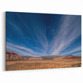 Las Vegas Wall Art – Stunning Vegas Skyline Canvas with Desert Landscape