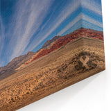 Las Vegas Wall Art – Stunning Vegas Skyline Canvas with Desert Landscape