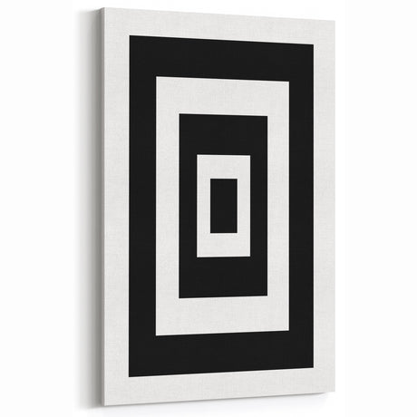 Bohemian Wall Art | Geometric Boho Decor Canvas | Eclectic Art Print