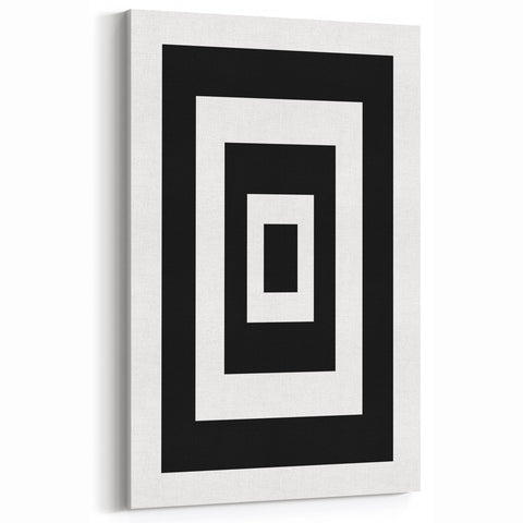 Bohemian Wall Art | Geometric Boho Decor Canvas | Eclectic Art Print