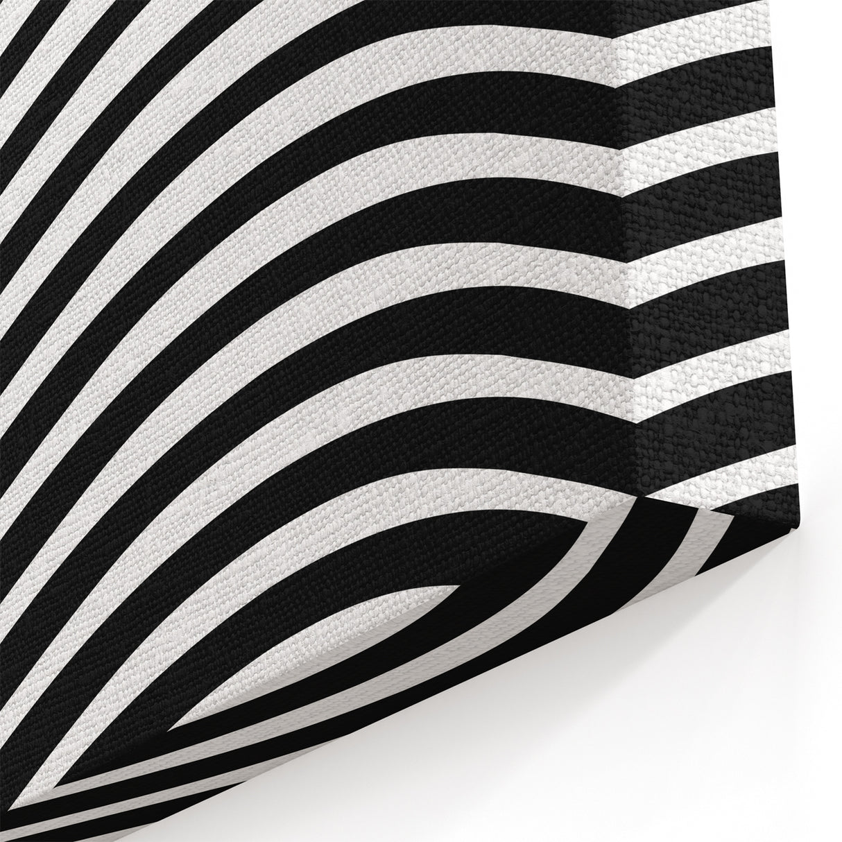 Bohemian Wall Art | Bauhaus-Inspired Wavy Boho Canvas | Eclectic Art Print