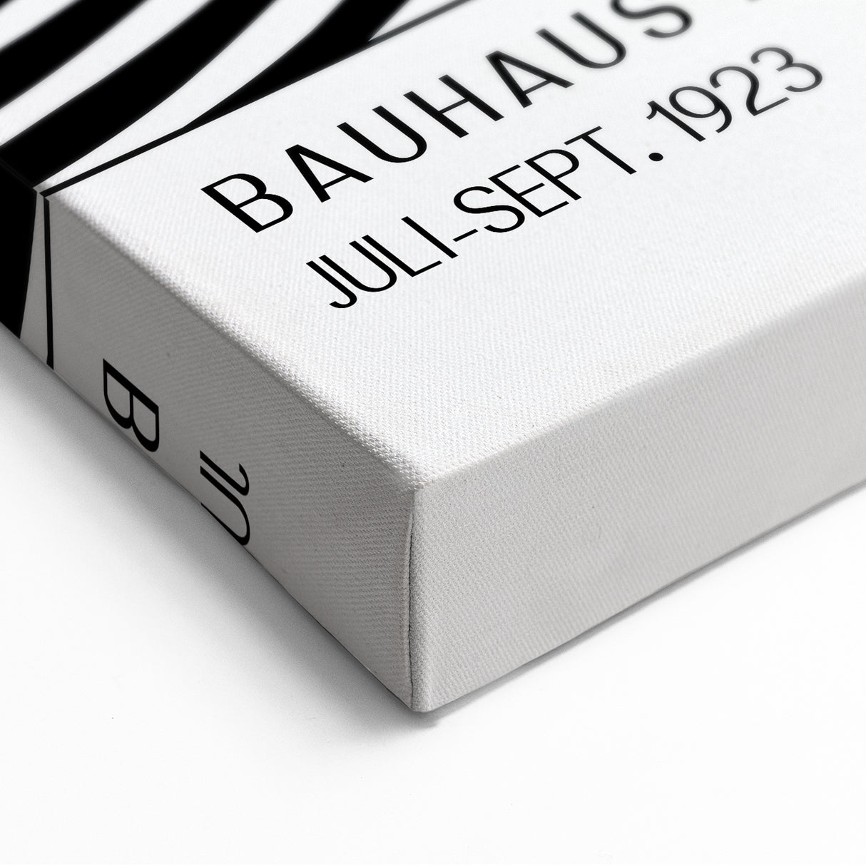 Bohemian Wall Art | Bauhaus-Inspired Wavy Boho Canvas | Eclectic Art Print