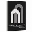 Bohemian Wall Art | Bauhaus-Inspired Arches Boho Canvas | Eclectic Art Print