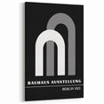 Bohemian Wall Art | Bauhaus-Inspired Arches Boho Canvas | Eclectic Art Print