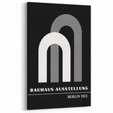 Bohemian Wall Art | Bauhaus-Inspired Arches Boho Canvas | Eclectic Art Print
