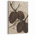 Abstract Grunge Painting - Pinecone Canvas for Rustic Modern Decor