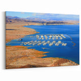 Nevada scenery wall art – Lake Mead Water Landscape Photography Print