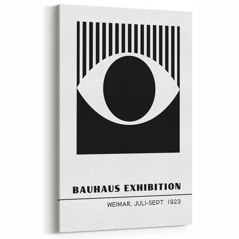 Bohemian Wall Art | Bauhaus Eye Boho Decor Canvas | Eclectic Art Print