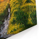 Minnesota Sunrise Hillside - Framed and Canvas Wall Art for Home Decor
