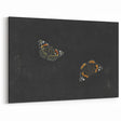 Urban Grunge Art - Butterfly Canvas Print for Modern Wall Decor