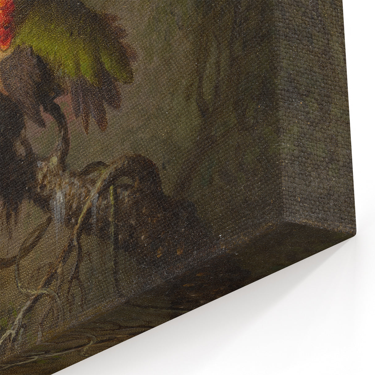 Vintage Grunge Hummingbirds - Urban Distressed Canvas Print Art