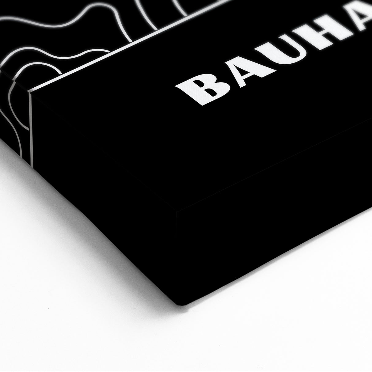 Bohemian Wall Art | Abstract Bauhaus Line Art Boho Canvas | Eclectic Print