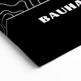 Bohemian Wall Art | Abstract Bauhaus Line Art Boho Canvas | Eclectic Print