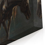 Dark Moody Wall Art - Dramatic Horse and Rider | Timeless Dark Prints