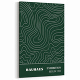 Bohemian Wall Art | Eclectic Bauhaus Berlin Print | Boho Decor Canvas