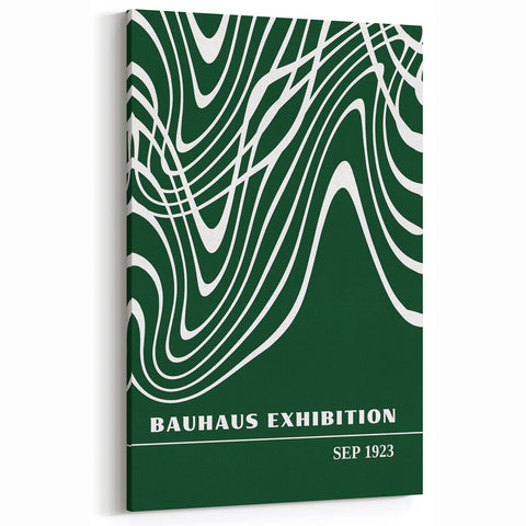 Bohemian Wall Art | Bauhaus Exhibition Sep 1923 Print | Boho Decor Canvas