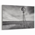 Framed Nebraska photography - Windmill Scenic Nebraska Photography Print