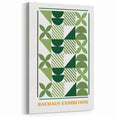 Bohemian Wall Art | Geometric Bauhaus Exhibition Print | Boho Decor Canvas