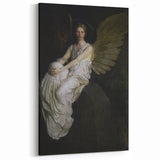 Dark Moody Angelic Art | Dramatic and Elegant Angel Wall Art