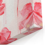 Electric Wall Art | Vibrant Rose-Inspired Modern Electric Art Canvas