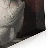 Dark Moody Wall Art - Timeless Bust Sculpture for Moody Interiors