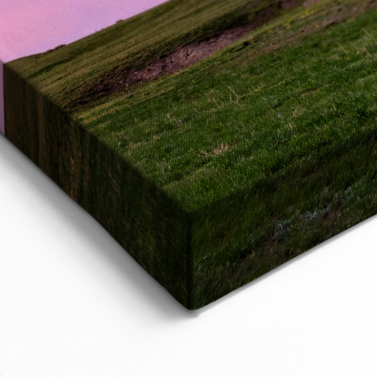 Nebraska Nature Art - Pastel Sunset Sky Panoramic Nebraska Canvas Prints