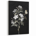Dark Moody Wall Art - Floral Elegance with Butterfly for Dramatic Spaces