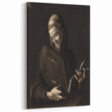 Dark Moody Wall Art - Timeless Religious Portrait for Dramatic Spaces