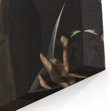 Dark Moody Wall Art - Timeless Religious Portrait for Dramatic Spaces