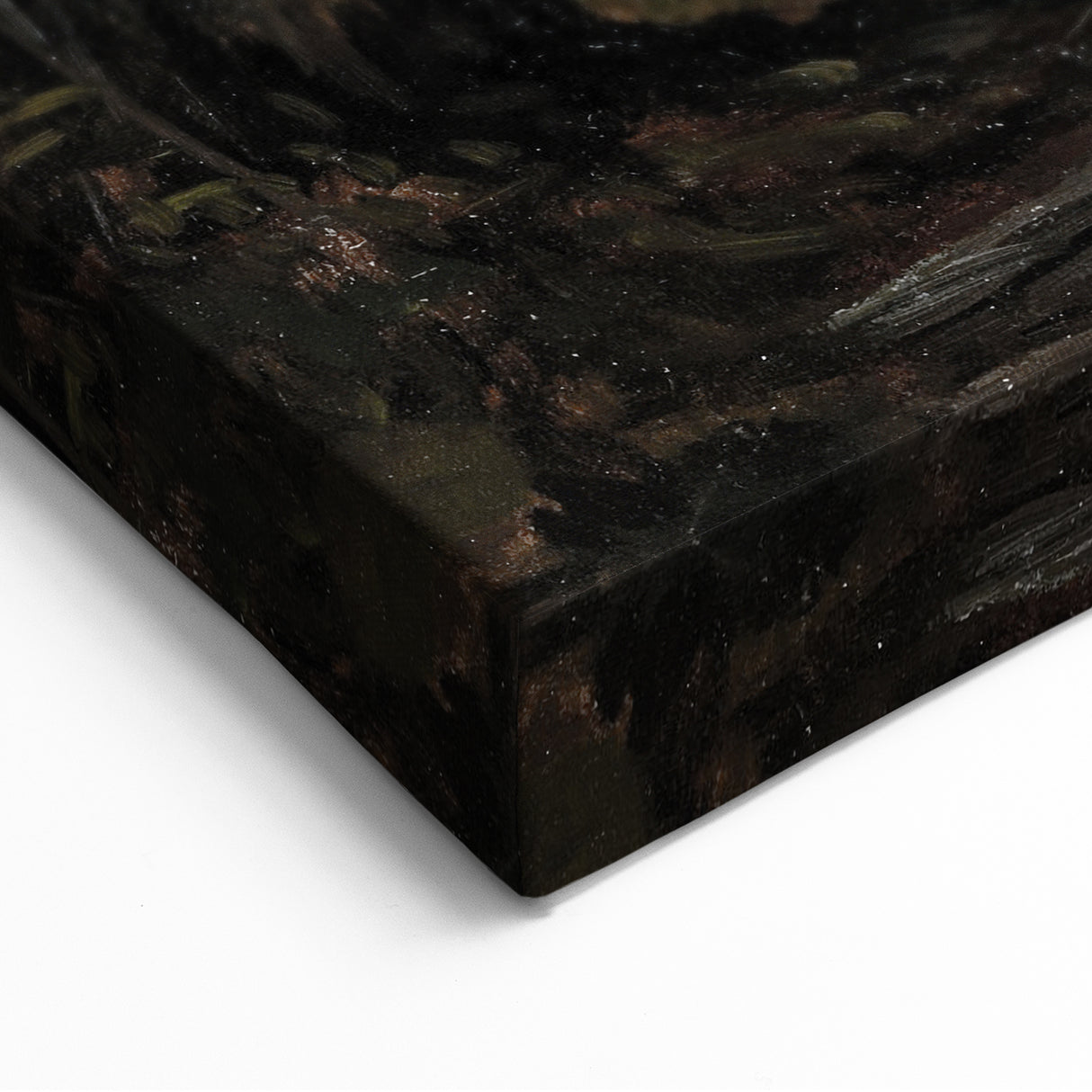 Dark Moody Wall Art - Serene Forest Landscape for Dramatic Interiors