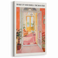 Electric Wall Art | Vibrant Interior Scene Modern Electric Art Canvas
