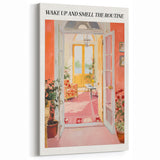 Electric Wall Art | Vibrant Interior Scene Modern Electric Art Canvas