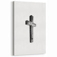 Rustic Wooden Cross Wall Art – Minimalist Farmhouse-Inspired Decor
