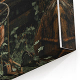 Dark Moody Wall Art - Hidden Forest Retreat for Dramatic Interiors