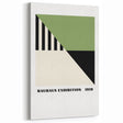 Bohemian Wall Art | Bauhaus Exhibition 1919 Triangle Print | Boho Decor