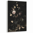 Dark Moody Wall Art - Botanical Elegance with Flowers, Butterflies & Reptiles