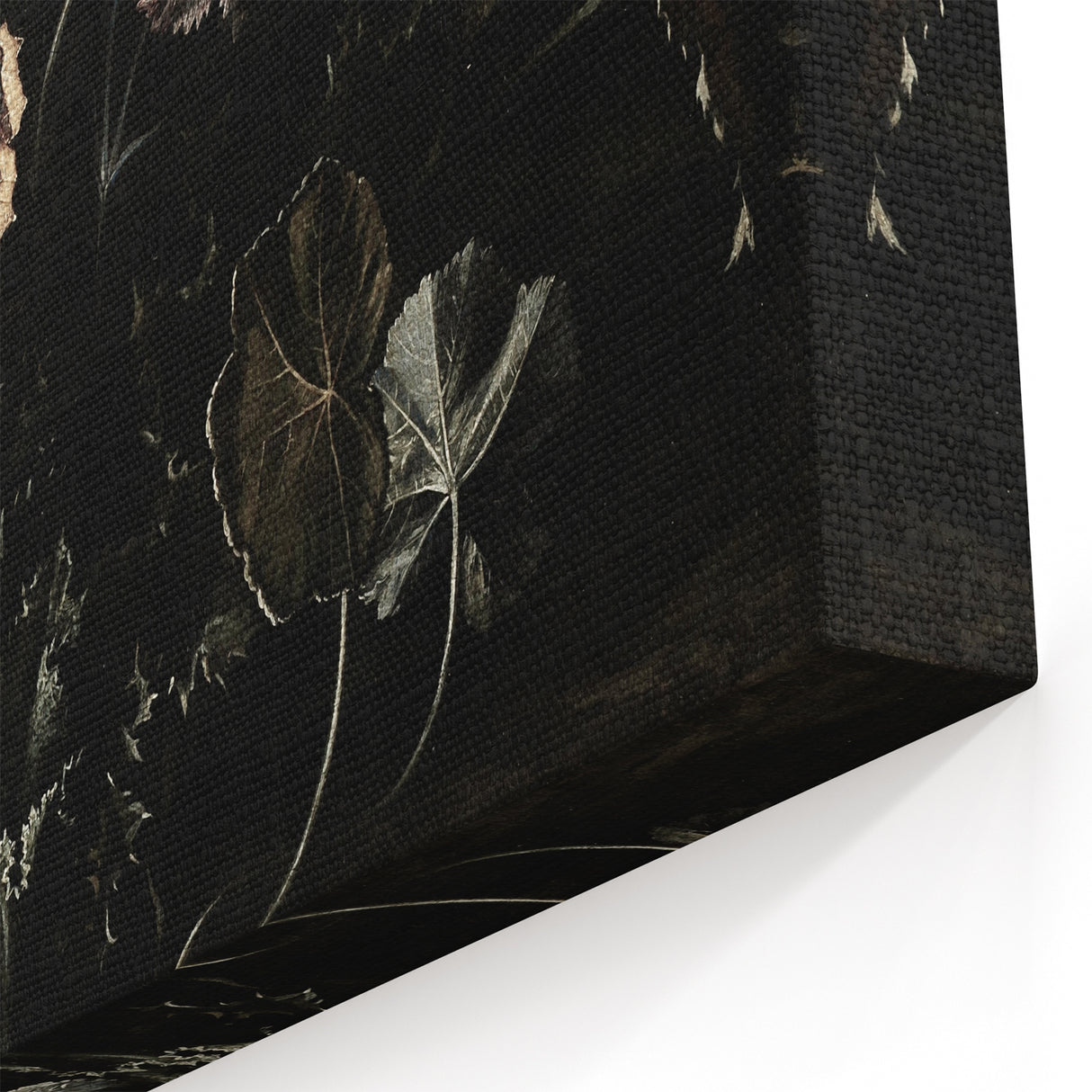 Dark Moody Wall Art - Botanical Elegance with Flowers, Butterflies & Reptiles