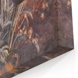 Rustic Floral Still Life - Warm Moody Flowers in a Vintage Vase