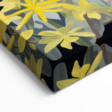 Electric Wall Art | Vibrant Botanical Hand Design Modern Electric Art
