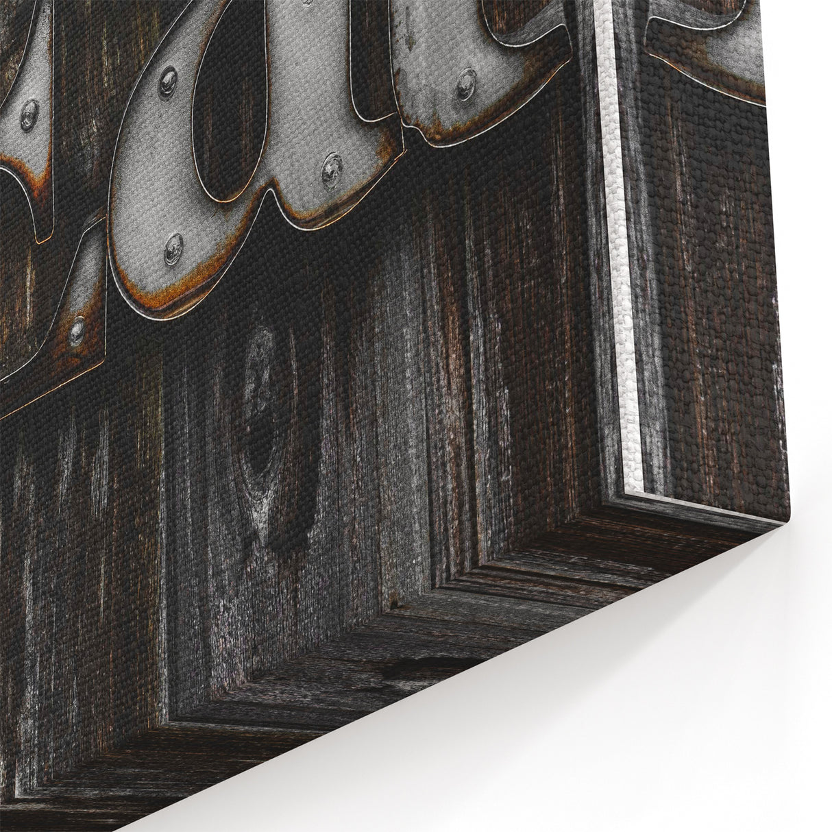 Rustic 'Eat' Sign Wall Art – Farmhouse Kitchen Decor with Metal Accents