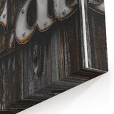 Rustic 'Eat' Sign Wall Art – Farmhouse Kitchen Decor with Metal Accents