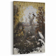 Dark Moody Wall Art | Enchanting Nymphs in Nature | Dramatic Art Prints