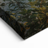Dark Moody Wall Art | Reflections on Water with Lush Foliage | Nature Art