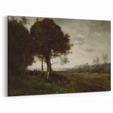 Moody Landscape Art Print - Dark Atmospheric Decor for Living Spaces