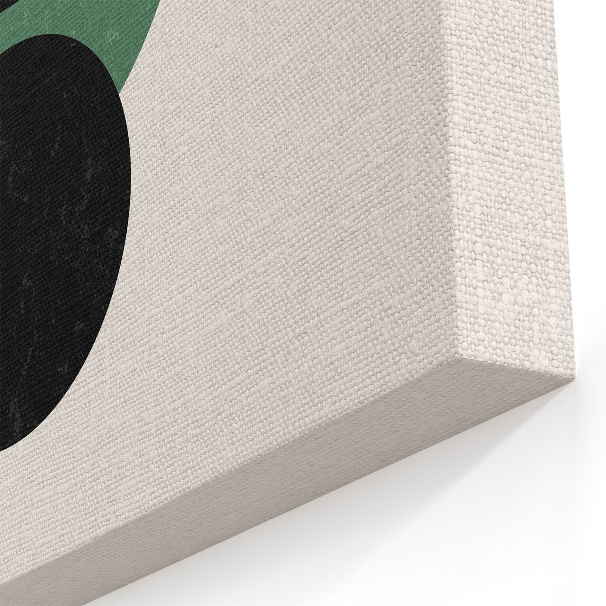 Bohemian Wall Art | Minimalist Green Geometric Circles Print | Boho Decor