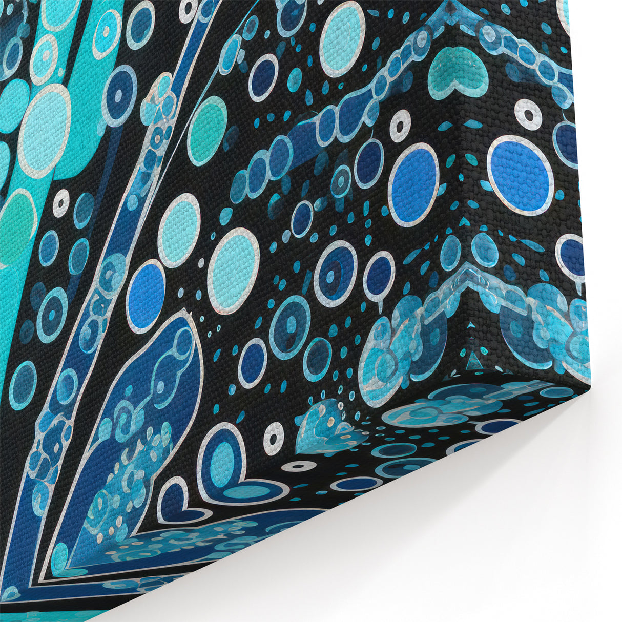 Abstract Electric Painting: Vibrant Electric Wall Art for Modern Spaces