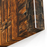 Rustic Cabin Door Wall Art – Cozy Farmhouse Decor for Nature-Inspired Homes
